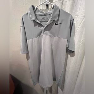 Men’s grey Nike Golf Polo